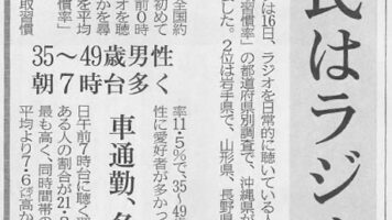沖縄県民はラジオ好き？