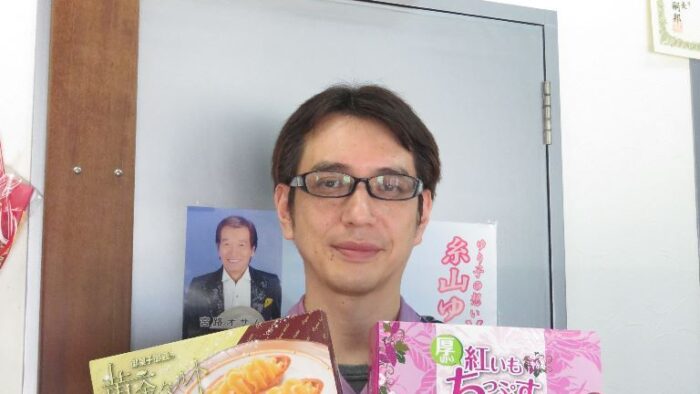 お菓子御殿の西潟さん♪