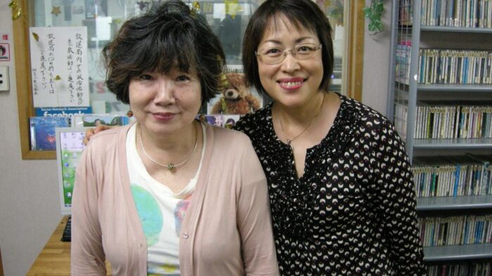 浅見トシ子さん（トコのハッピートーク）＆嘉味田朝子さん（プロジェクトI）