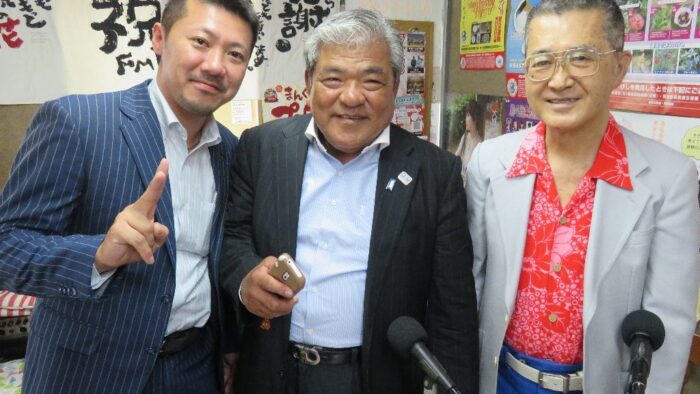 米蔵一正さん来局♪