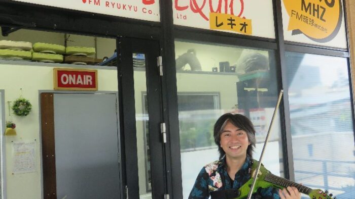 ヴァイパー奏者 琉球ヴァイオリン大城敦博さん♪