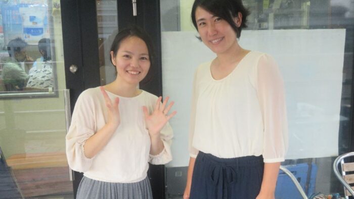 曽根妙子さん、玉城沙羅さん♪