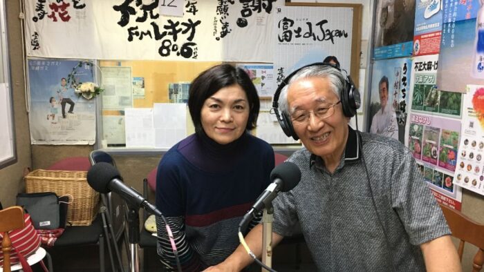 ゲストにマンドリン響の堀江会長2019年11放送「マンドリンといえばmotoko♪」
