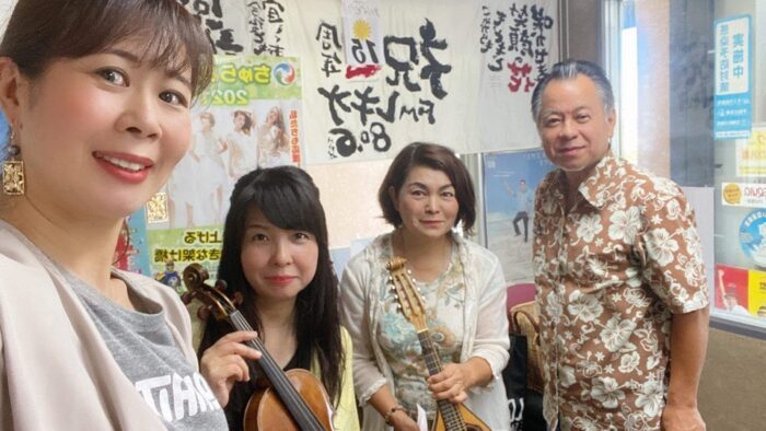 真夏の夜の異弦交流会♪バイオリン、ウクレレ、ギター、マンドリンの合奏をお楽しみください♪