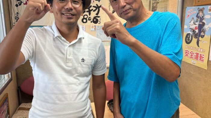 「うがちゃん玉手ばこ」のうがちゃんがお笑いコンビを結成しました！