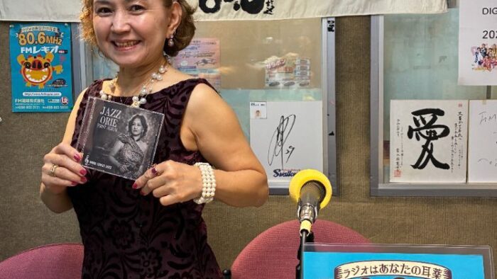 4/30にこにこ情報BOX：ジャズシンガーORIEさん♪